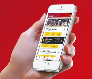 Betclic app smartphone