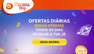 Código de bónus Bacana Play promos