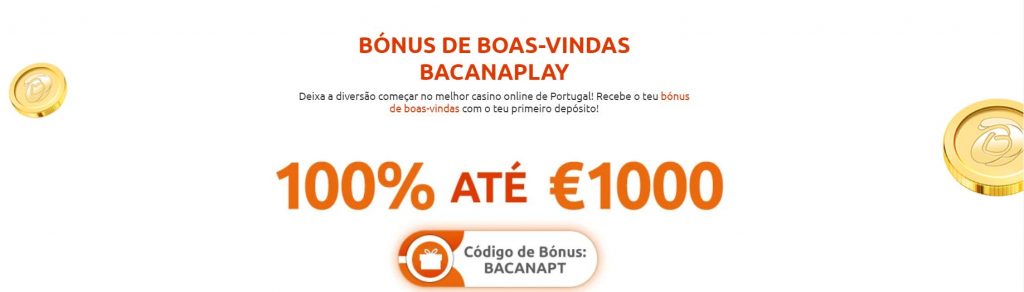 bonus primeiro deposito Bacana Play casino