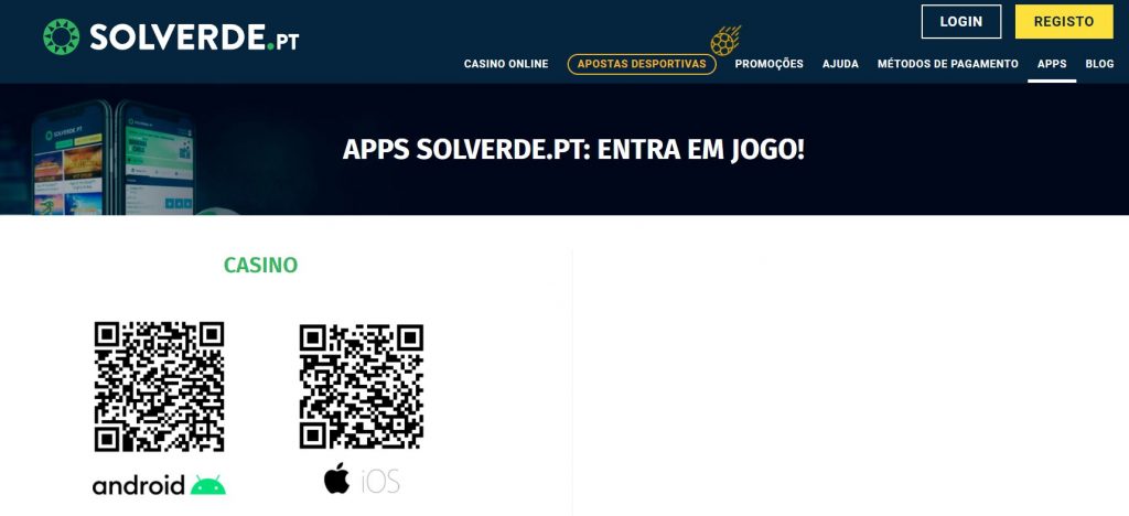 aplicações casino solverde app pt