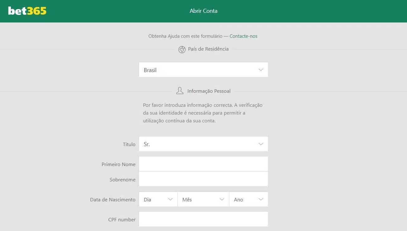 Código bonus bet 365