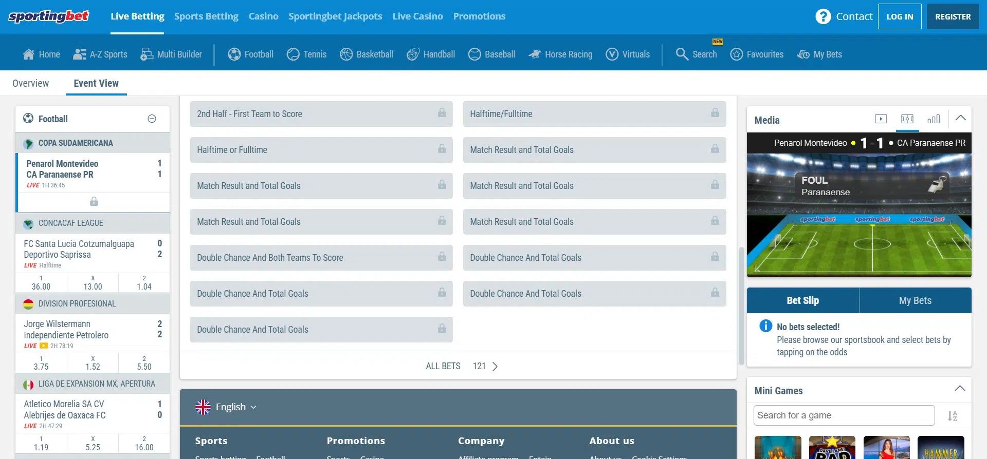 Sportingbet vs bet365 esportes disponíveis