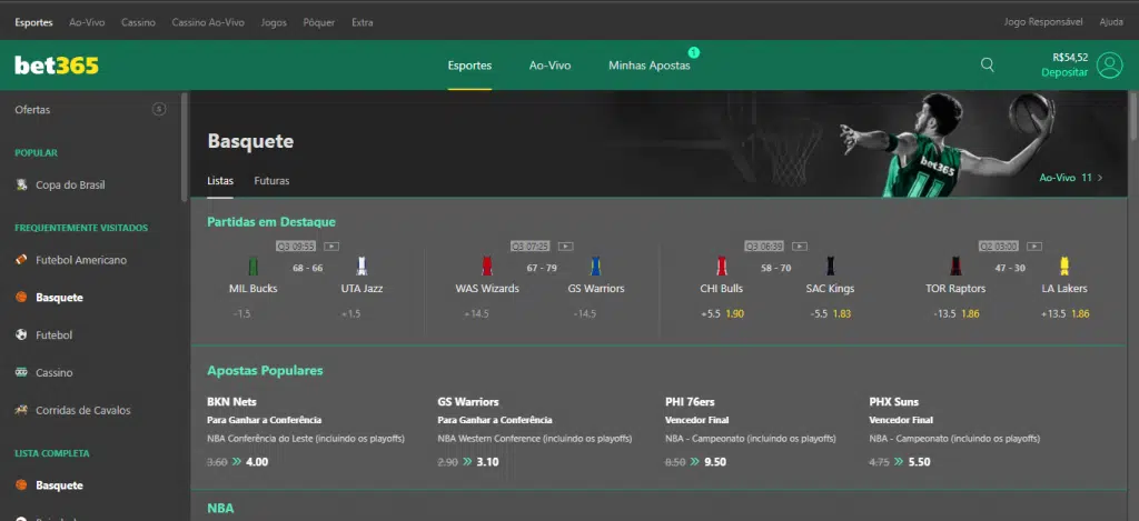 bet365 nba