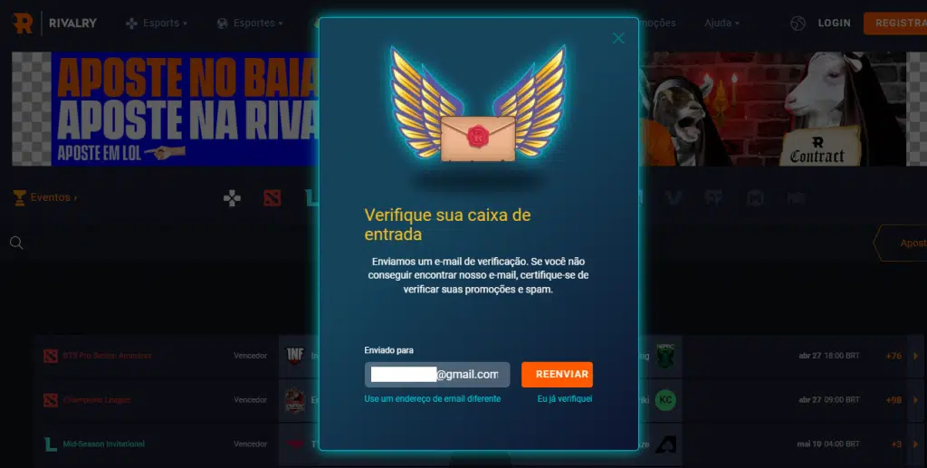 Codigo promocional Rivalry